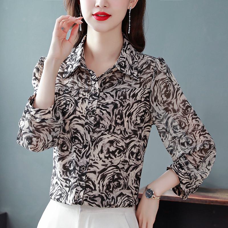 Plus Noble Chiffon Shirt