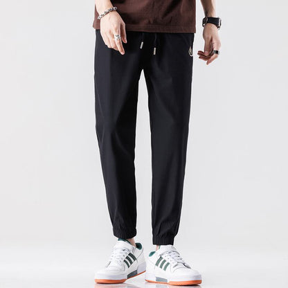 Slim-Fit Straight Casual Trendy Hose