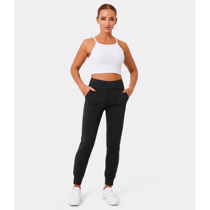 Outdoor Tapered Pocket Fitness Yoga Sports Running Sports Pants
