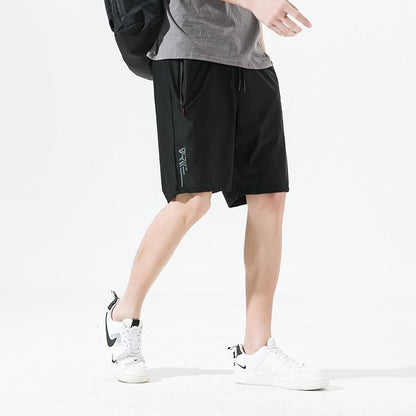Lässige, lockere, ultradünne, schnell trocknende und elastische Ice-Silk-Shorts für Klimaanlagen.
