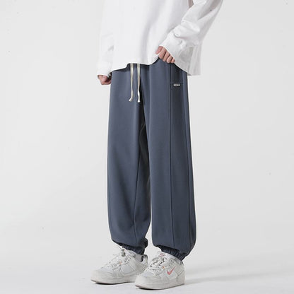 Casual Sports Knitted Tapered Pants