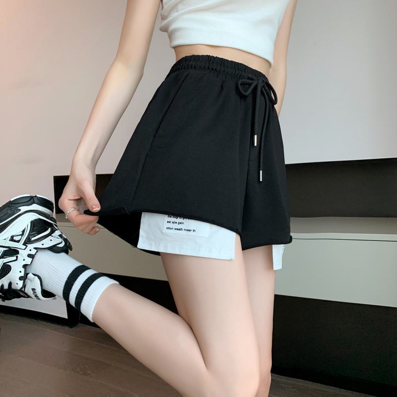 Casual Chic Pocket Loose Fit Drawstring Shorts