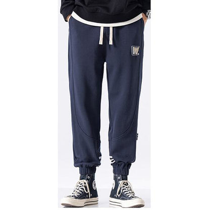 Pantalón deportivo de punto casual con corte cónico