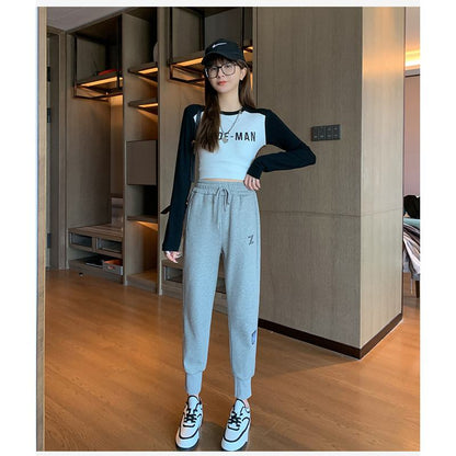 Casual Banana-Shaped Plus Sports Loose Fit Sweatpants