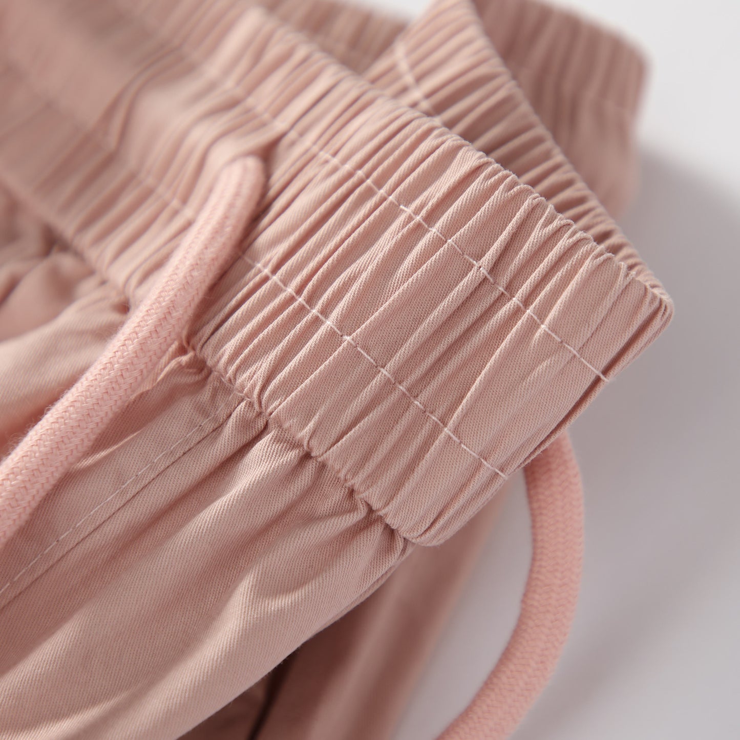 Pantalones de tiro alto rectos de secado rápido y delgados con protección solar y cordón.