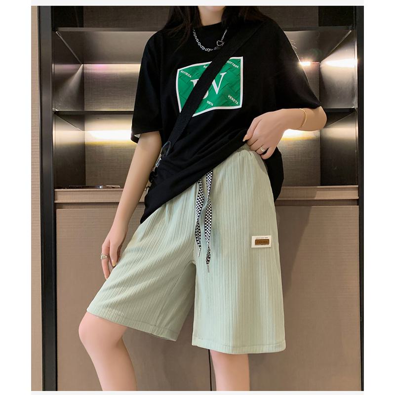 Straight Loose Fit Casual Wide-Leg Slimming Shorts