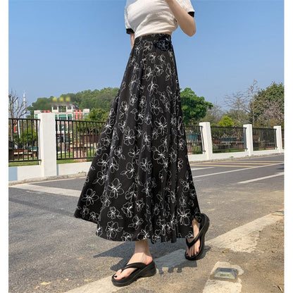 Falda de hadas versátil estilizada para adelgazar y realzar la altura estilo falda midi clásica.