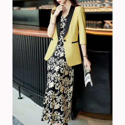 Cami Chic Floral Print Versatile Dress