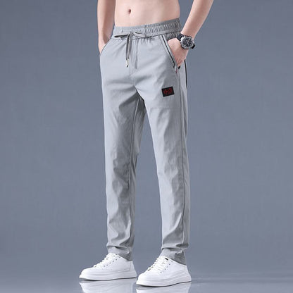Pantalones ajustados, transpirables, de cintura elástica, ligeros y versátiles.