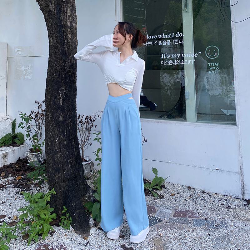 Casual Slimming High-Waisted Pants