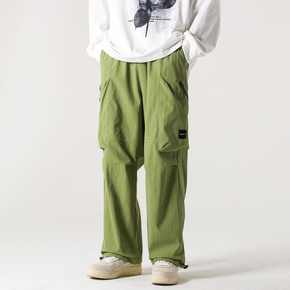 Casual Retro Loose-Fit Pants