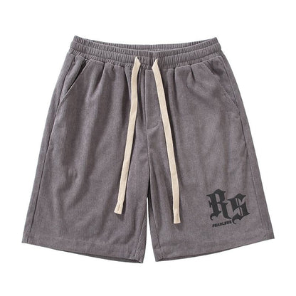 Versátiles pantalones cortos de playa con cintura ajustable con cordón