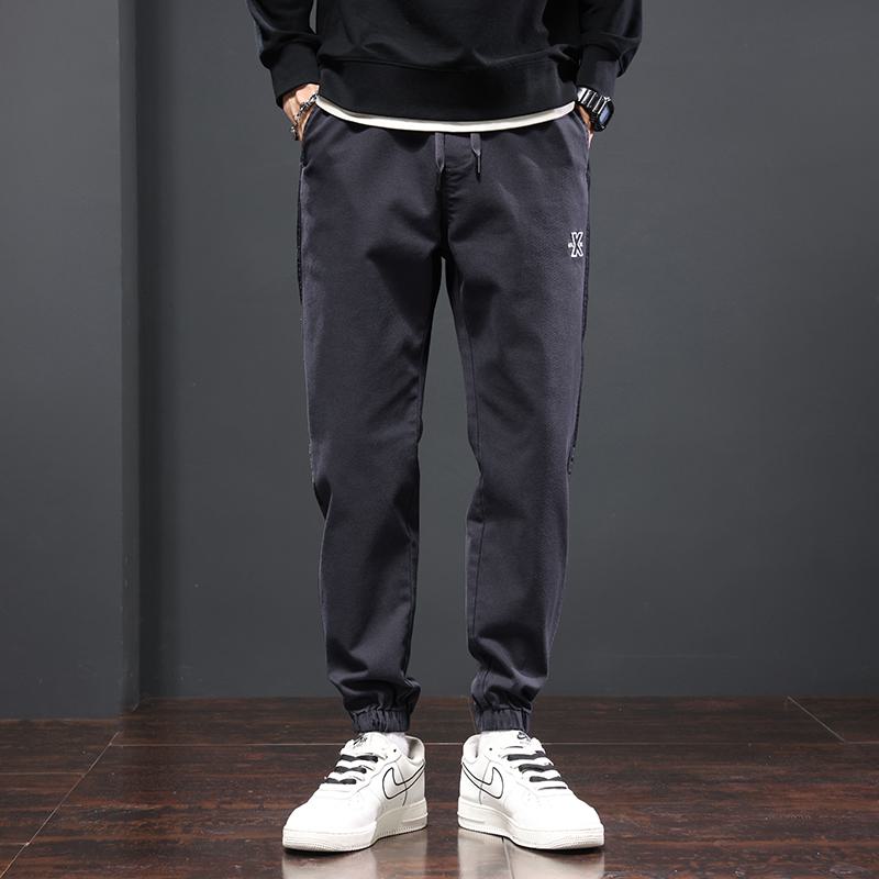 Tapered Loose Fit Slant Pocket Chic Pants