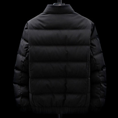 Solid Color White Duck Down Thickened Warmth Down Jacket