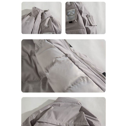 Mehrzweck-Regenjacke mit Kapuze im Workwear-Stil und vielen Taschen