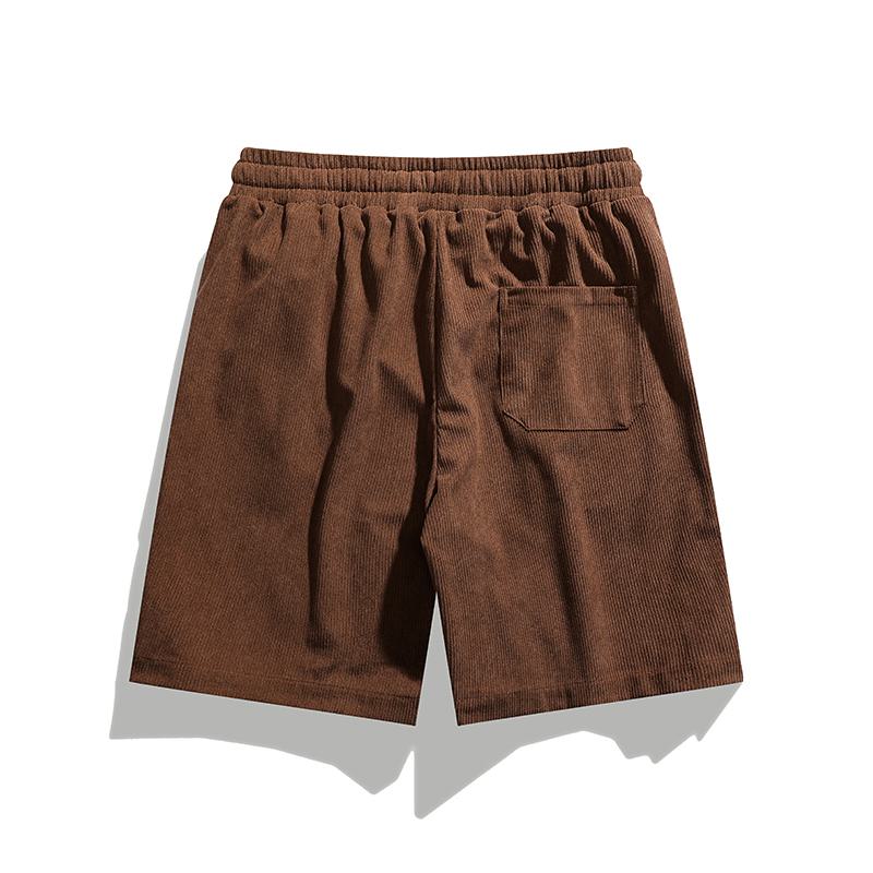 Lässige Shorts mit elastischem Bund und Kordelzug, vielseitig und trendy.