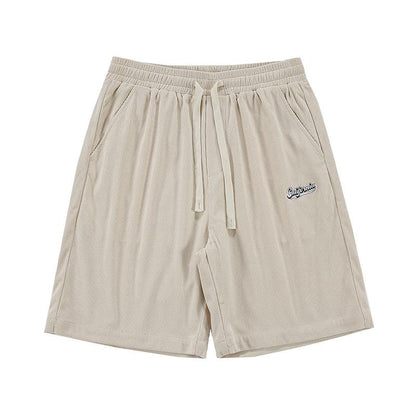 Trendy Versatile Casual Drawstring Waist Shorts