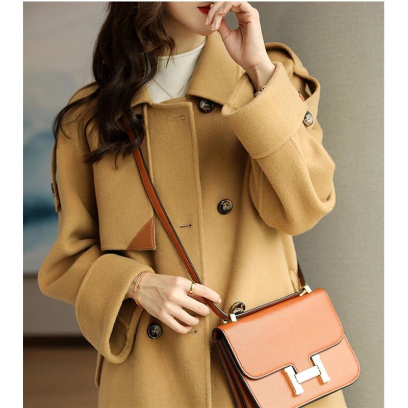 Chic Casual Wool Blend Coat