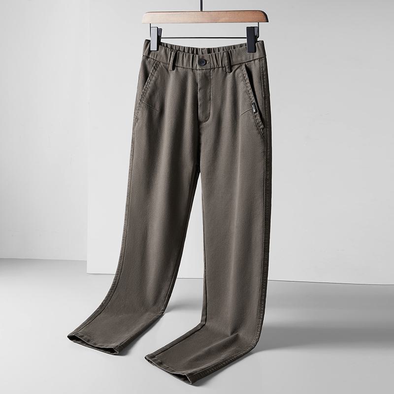 Pantalons Polyvalents Confortables en Coton Pur pour une Tenue Décontractée au Quotidien