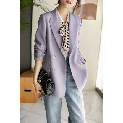 Blazer Morado Estilizado y Elegante