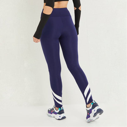 Yoga Tight-Fitting Sweat-Wicking Outdoor Fitness Offset Printing Moisture-Wicking Sports Leggings