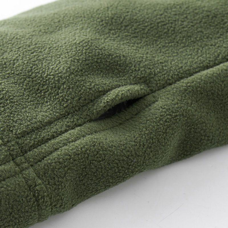 Fleece Breathable Solid Single-Layer Field Jacket