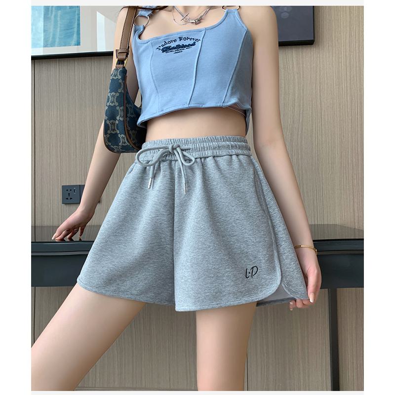 Pure Cotton Sports Solid Thin Casual Shorts