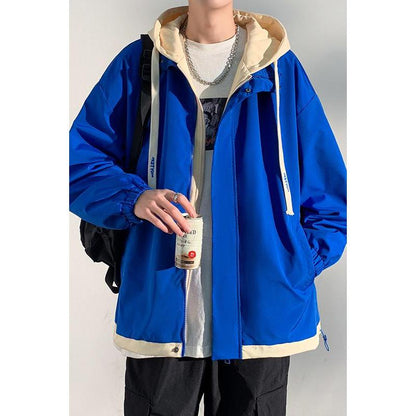 2 in 1 Light Casual Raincoat Hooded Jacket