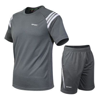 Lockere, schnell trocknende Freizeit-Laufsportbekleidung für Fitness-Sport.