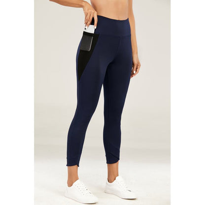 High-Waisted Quick-Drying Yoga Tight-Fitting Running Fitness Hip-Hugging Peach Skin Patchwork Sports Leggings