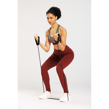 Leggings Deportivos Ajustados de Yoga Desgastados para Correr y Fitness con Diseño Ahuecado