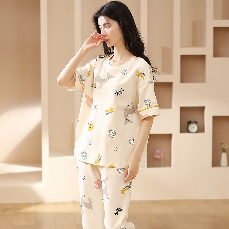 Deer Pure Cotton Lounge Set