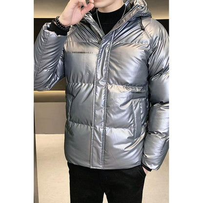 Stand-Up Collar Thickened Chic Puffer Jacket