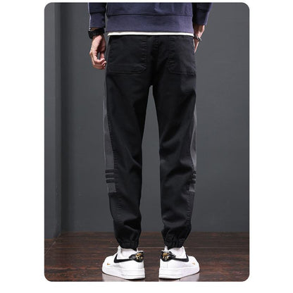 Tapered Loose Fit Slant Pocket Chic Pants