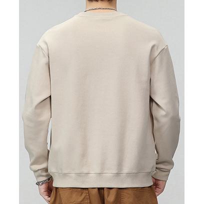 Loose Fit Simplicity Rundhals-Sweatshirt