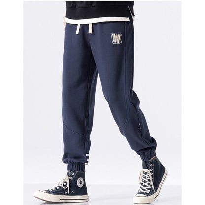 Pantalón deportivo de punto casual con corte cónico