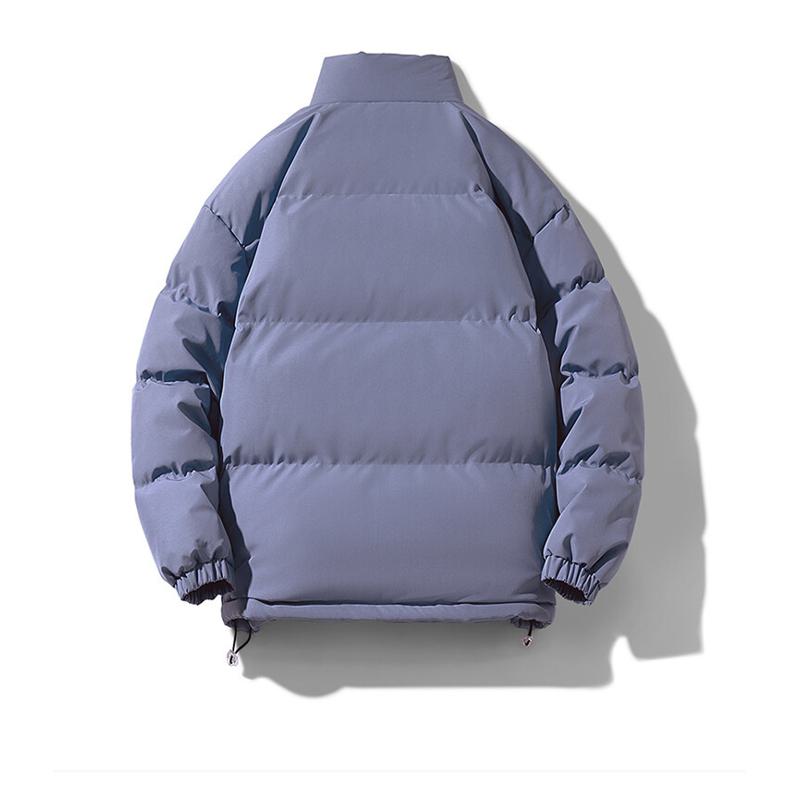 Trendy Stand-Up Collar Thickened Puffer Jacket