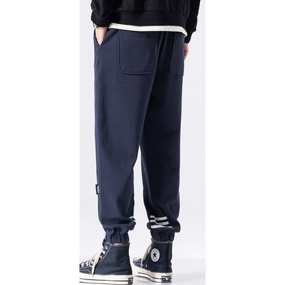 Pantalón deportivo de punto casual con corte cónico