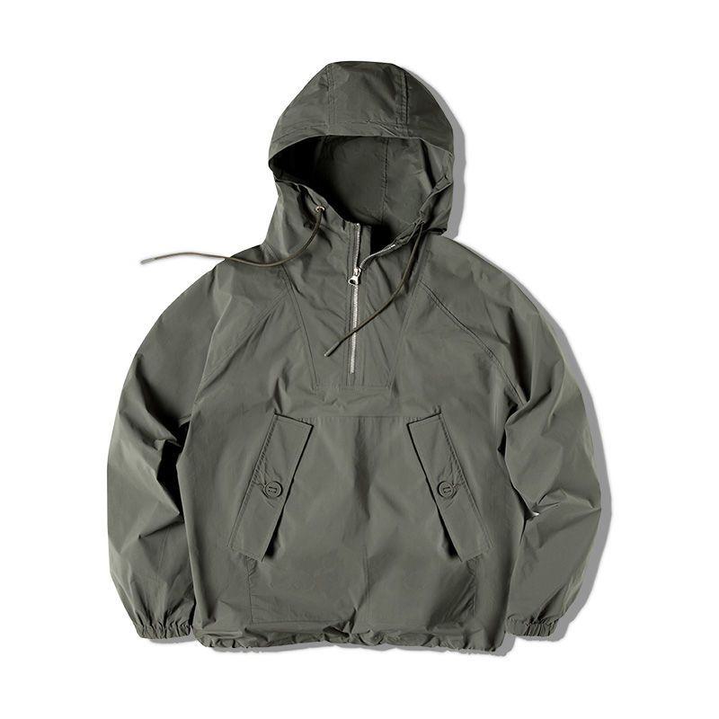 Raincoat Windproof Zip Up Anorak