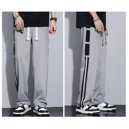 Trousers Casual Loose Fit Versatile Elasticity Pants