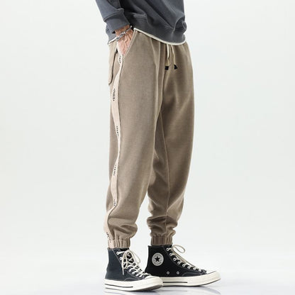 Tapered Loose Fit Warmth Versatile Elasticity Sweatpant