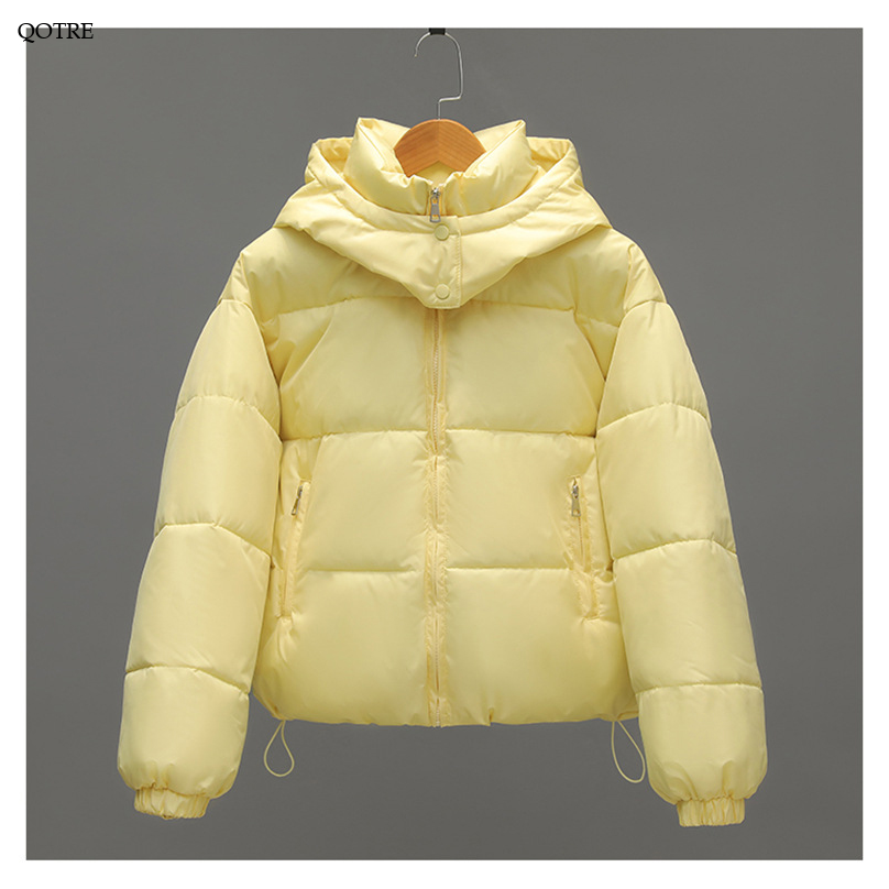 Cropped Water-Resistant Puffer Jacket