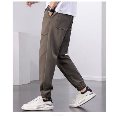 Pantalon décontracté de haute qualité, sportif, fuselé, simple, chic et polyvalent